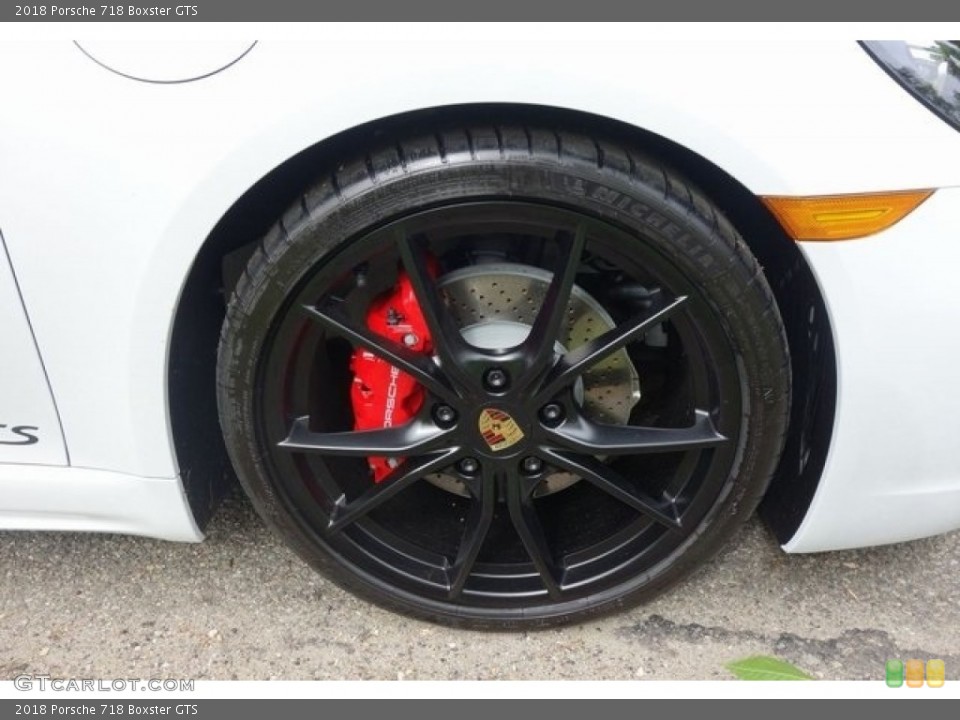 2018 Porsche 718 Boxster GTS Wheel and Tire Photo #128069135