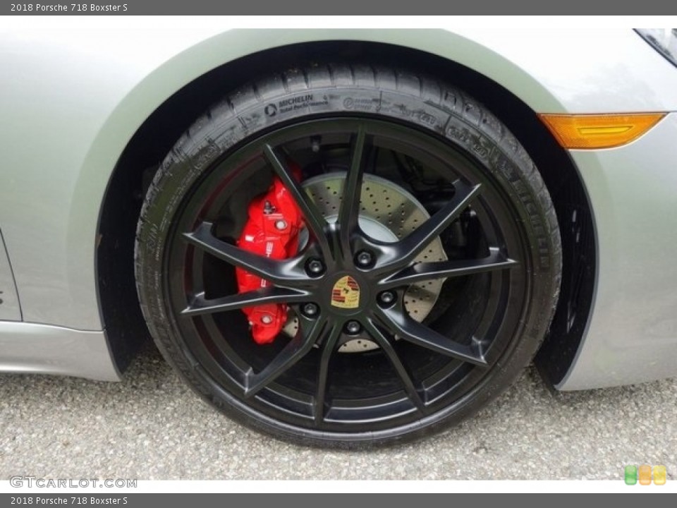 2018 Porsche 718 Boxster S Wheel and Tire Photo #128069528