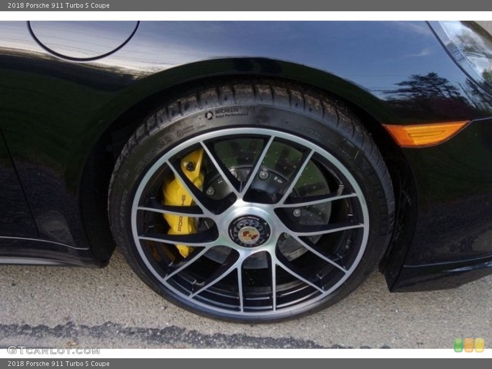 2018 Porsche 911 Turbo S Coupe Wheel and Tire Photo #128070497