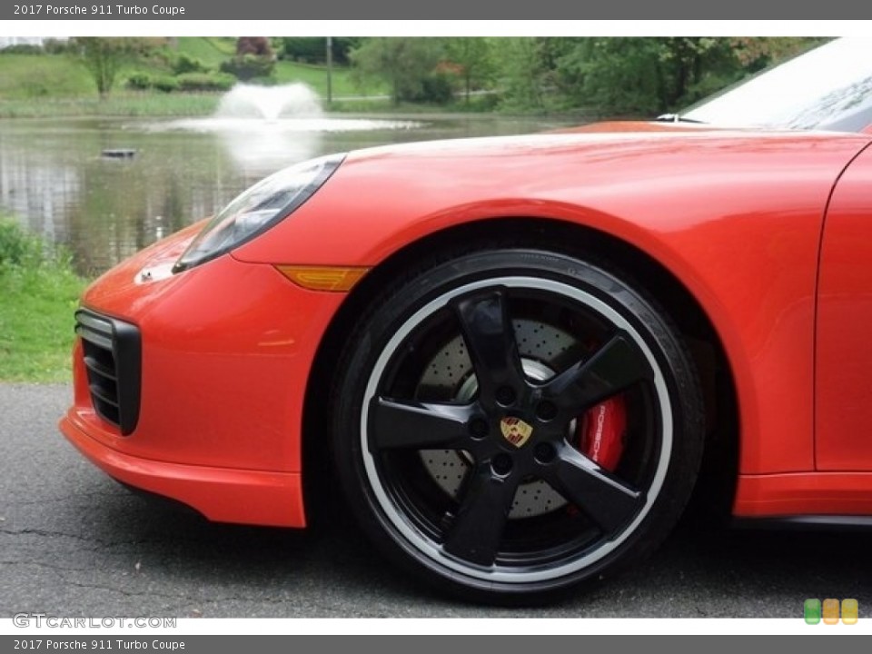 2017 Porsche 911 Turbo Coupe Wheel and Tire Photo #128080144