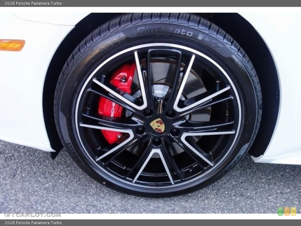 2018 Porsche Panamera Turbo Wheel and Tire Photo #128080426