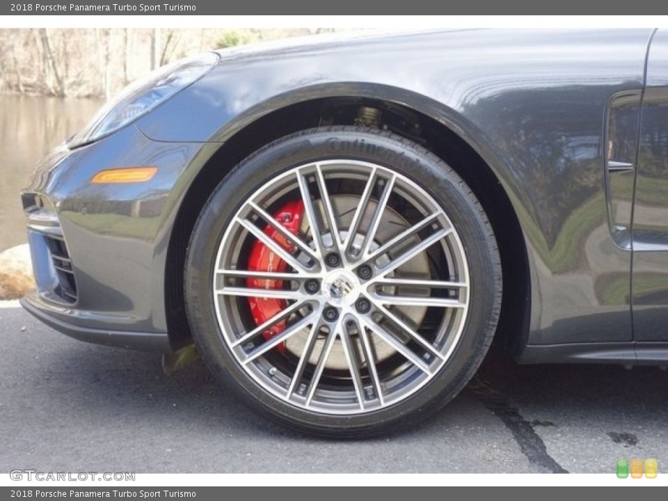 2018 Porsche Panamera Turbo Sport Turismo Wheel and Tire Photo #128083708