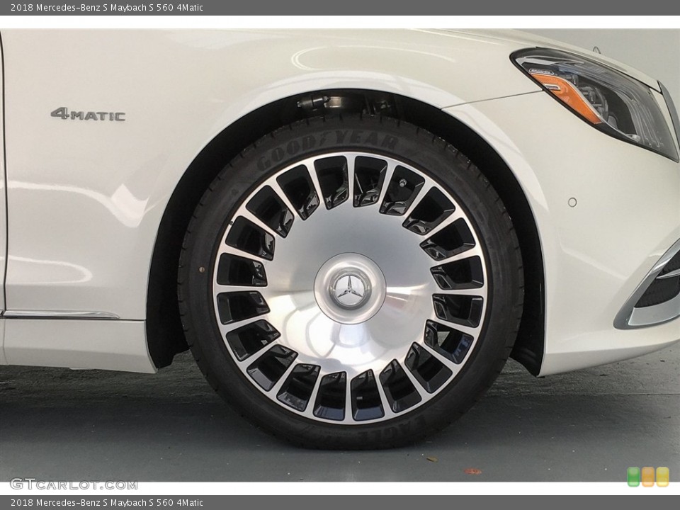 2018 Mercedes-Benz S Maybach S 560 4Matic Wheel and Tire Photo #128138740