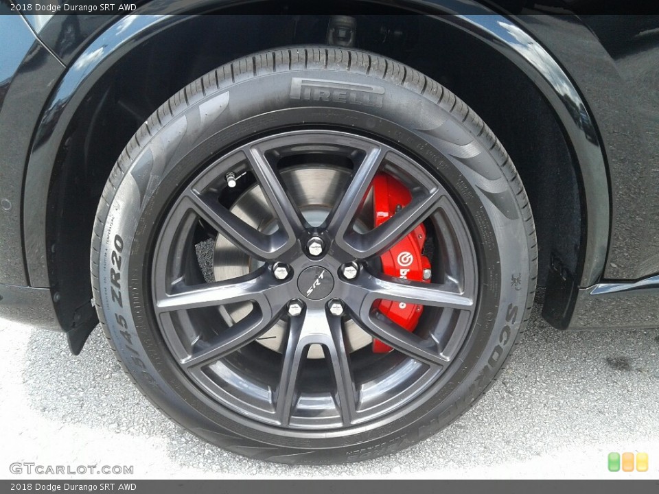 2018 Dodge Durango SRT AWD Wheel and Tire Photo #128159445