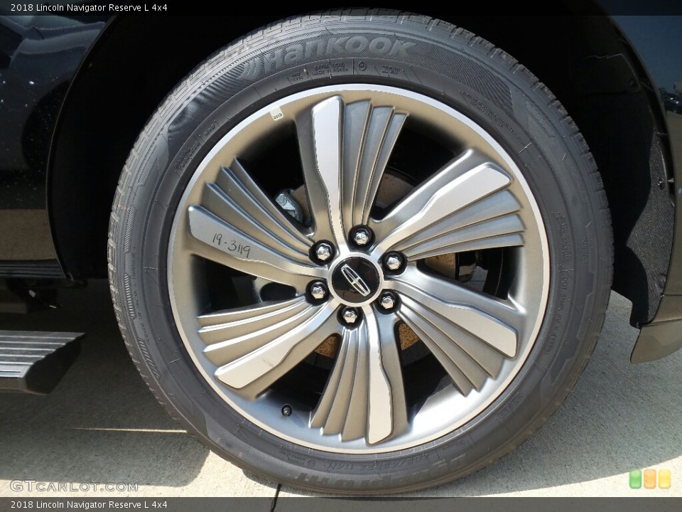 2018 Lincoln Navigator Reserve L 4x4 Wheel and Tire Photo #128202465
