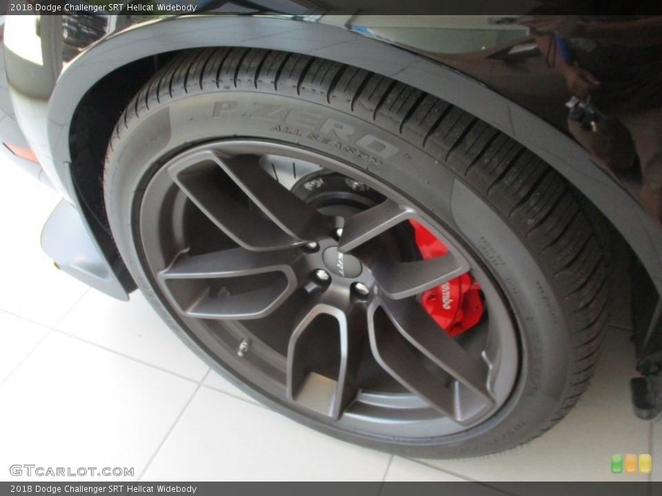 2018 Dodge Challenger SRT Hellcat Widebody Wheel and Tire Photo #128209428
