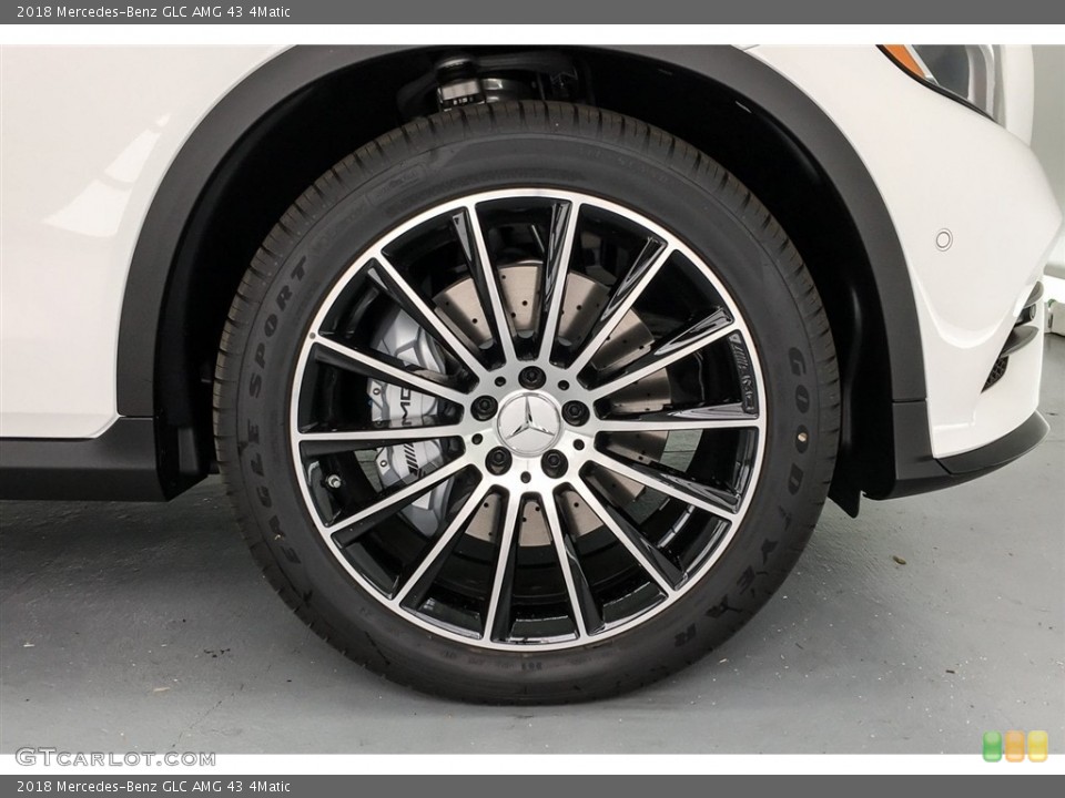 2018 Mercedes-Benz GLC AMG 43 4Matic Wheel and Tire Photo #128260622