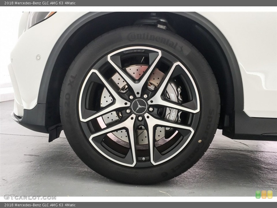 2018 Mercedes-Benz GLC AMG 63 4Matic Wheel and Tire Photo #128260866