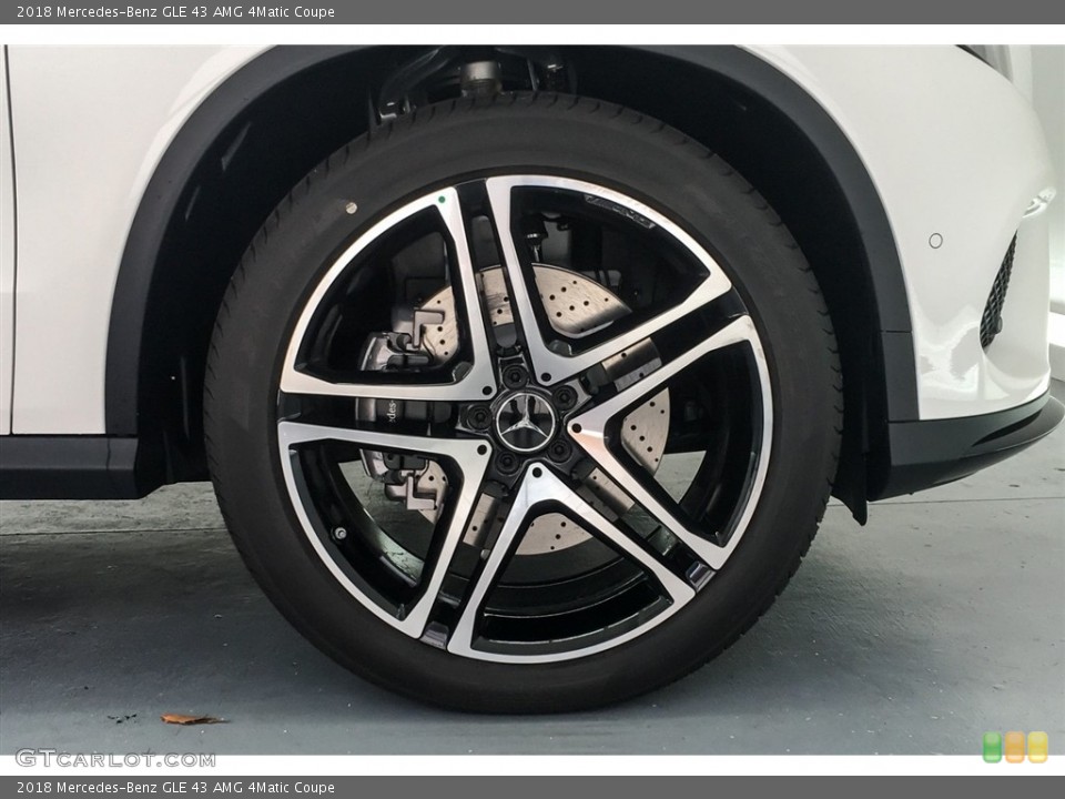 2018 Mercedes-Benz GLE 43 AMG 4Matic Coupe Wheel and Tire Photo #128262977