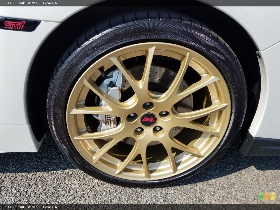 2018 Subaru WRX STI Type RA Wheel and Tire Photo #128288089