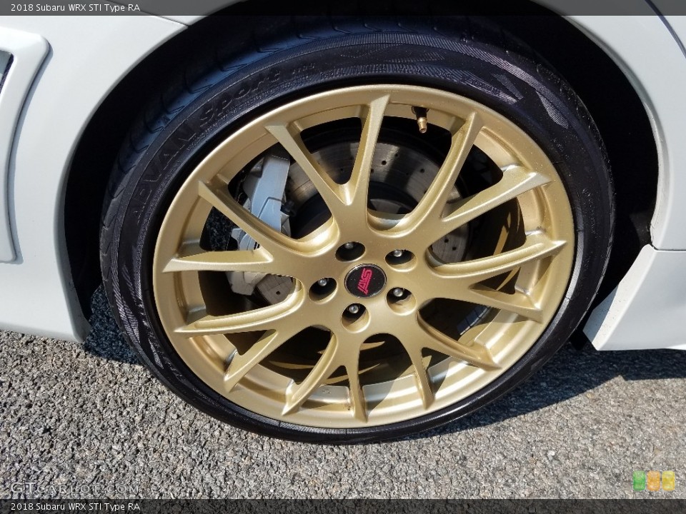 2018 Subaru WRX STI Type RA Wheel and Tire Photo #128288215