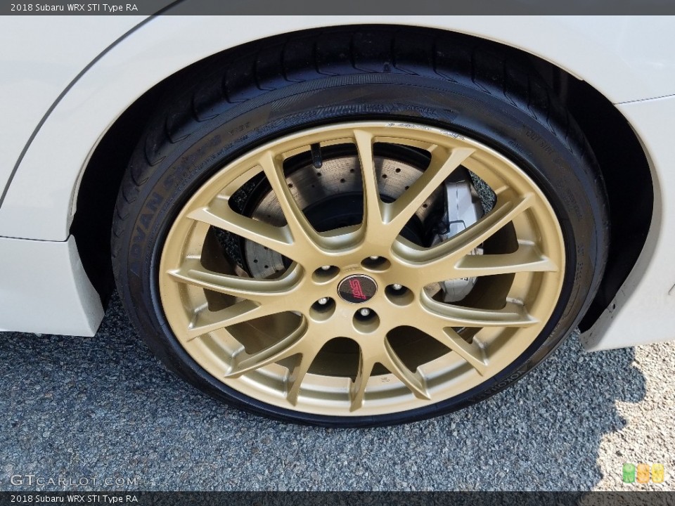 2018 Subaru WRX STI Type RA Wheel and Tire Photo #128288299