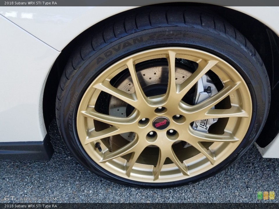 2018 Subaru WRX STI Type RA Wheel and Tire Photo #128288593