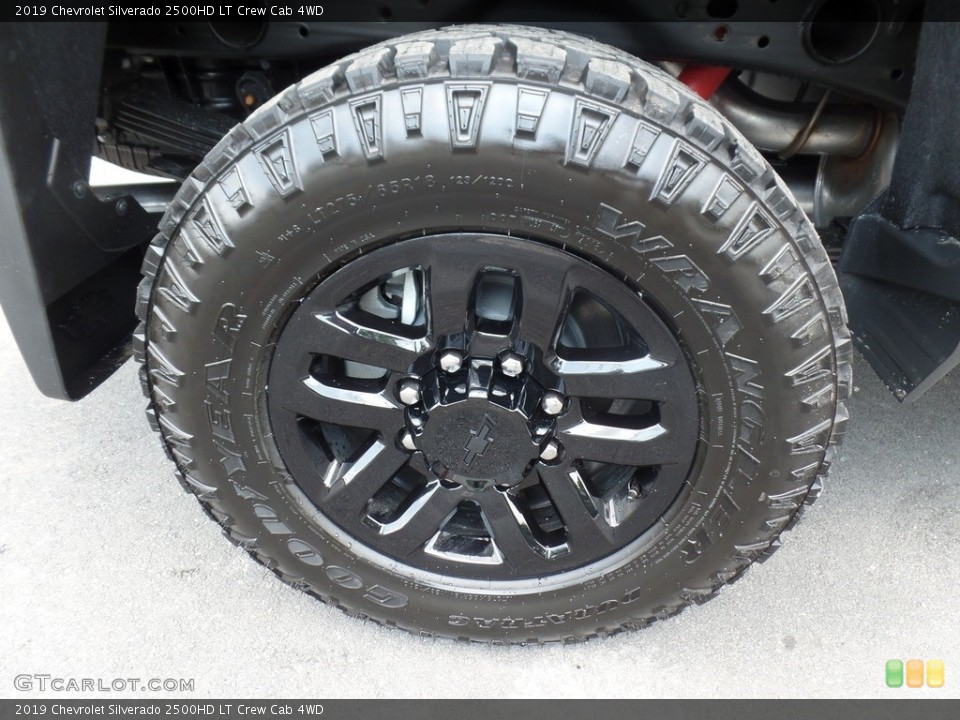2019 Chevrolet Silverado 2500HD LT Crew Cab 4WD Wheel and Tire Photo #128302093
