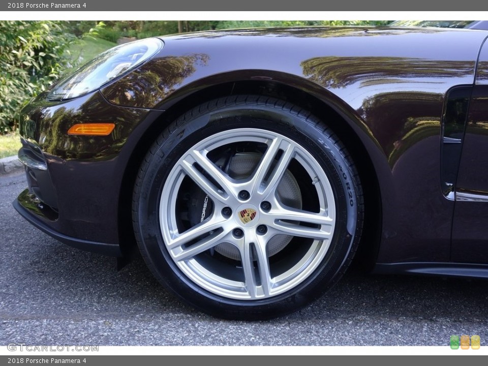 2018 Porsche Panamera 4 Wheel and Tire Photo #128344701