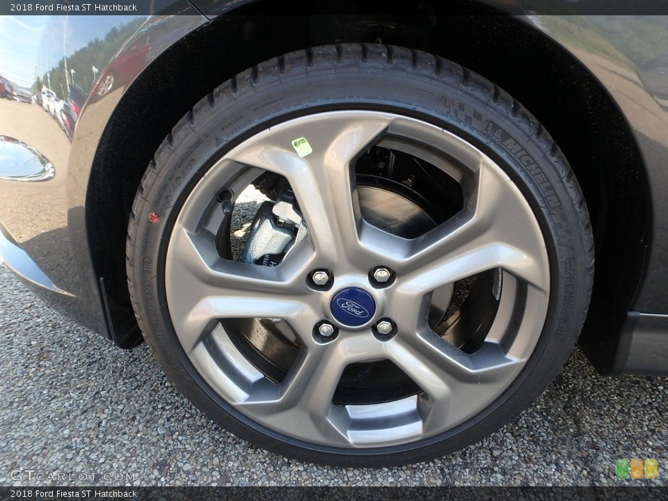 2018 Ford Fiesta ST Hatchback Wheel and Tire Photo #128403021