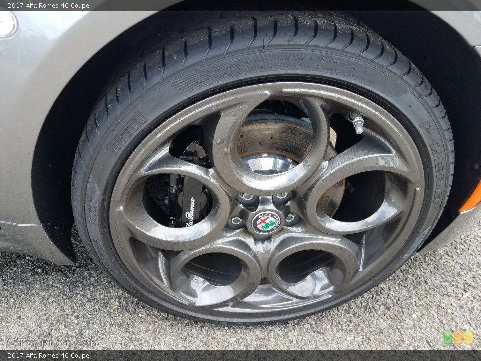 2017 Alfa Romeo 4C Coupe Wheel and Tire Photo #128484612