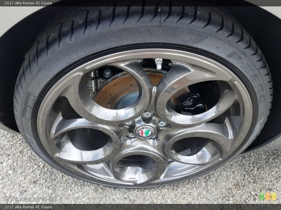 2017 Alfa Romeo 4C Coupe Wheel and Tire Photo #128484729