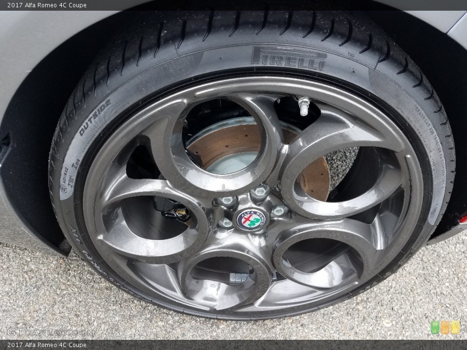 2017 Alfa Romeo 4C Coupe Wheel and Tire Photo #128484762