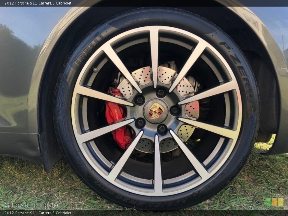 2012 Porsche 911 Carrera S Cabriolet Wheel and Tire Photo #128497293