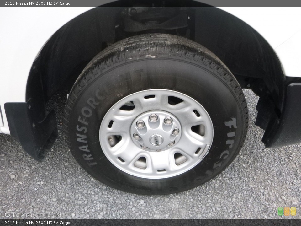 2018 Nissan NV 2500 HD SV Cargo Wheel and Tire Photo #128530415