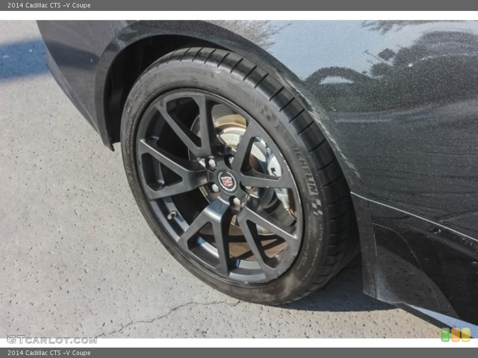 2014 Cadillac CTS -V Coupe Wheel and Tire Photo #128533235
