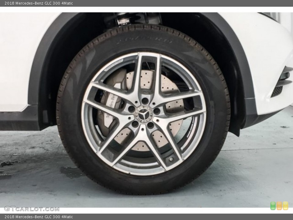 2018 Mercedes-Benz GLC 300 4Matic Wheel and Tire Photo #128535348