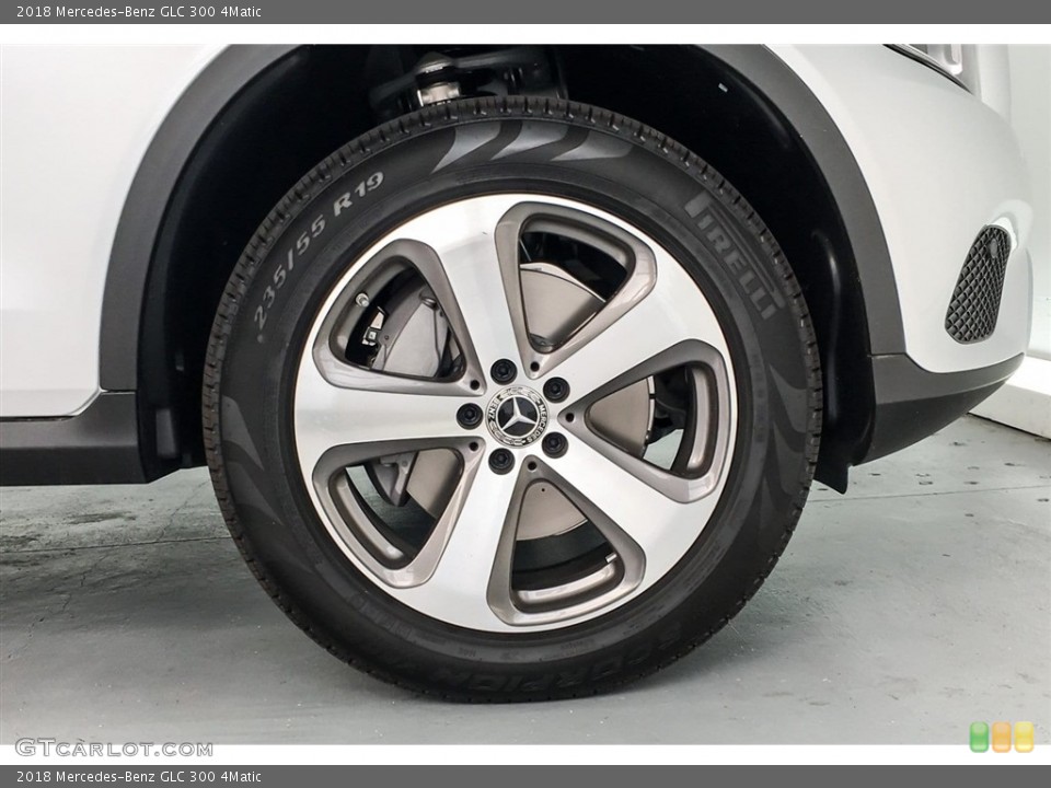 2018 Mercedes-Benz GLC 300 4Matic Wheel and Tire Photo #128545786