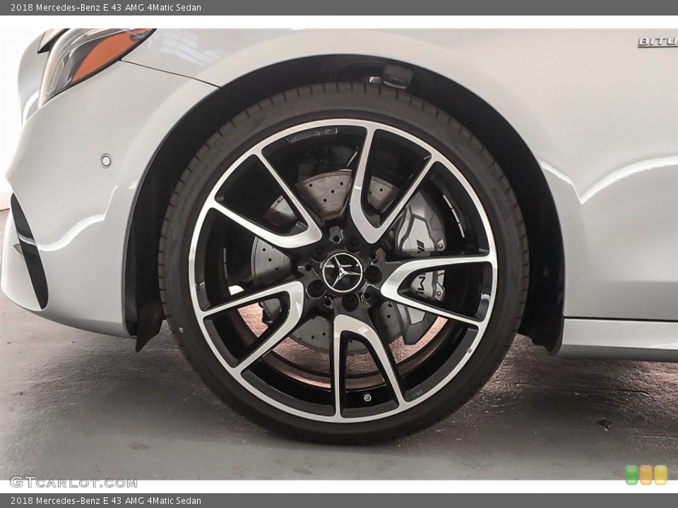 2018 Mercedes-Benz E 43 AMG 4Matic Sedan Wheel and Tire Photo #128611680