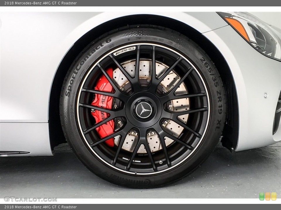 2018 Mercedes-Benz AMG GT C Roadster Wheel and Tire Photo #128612454