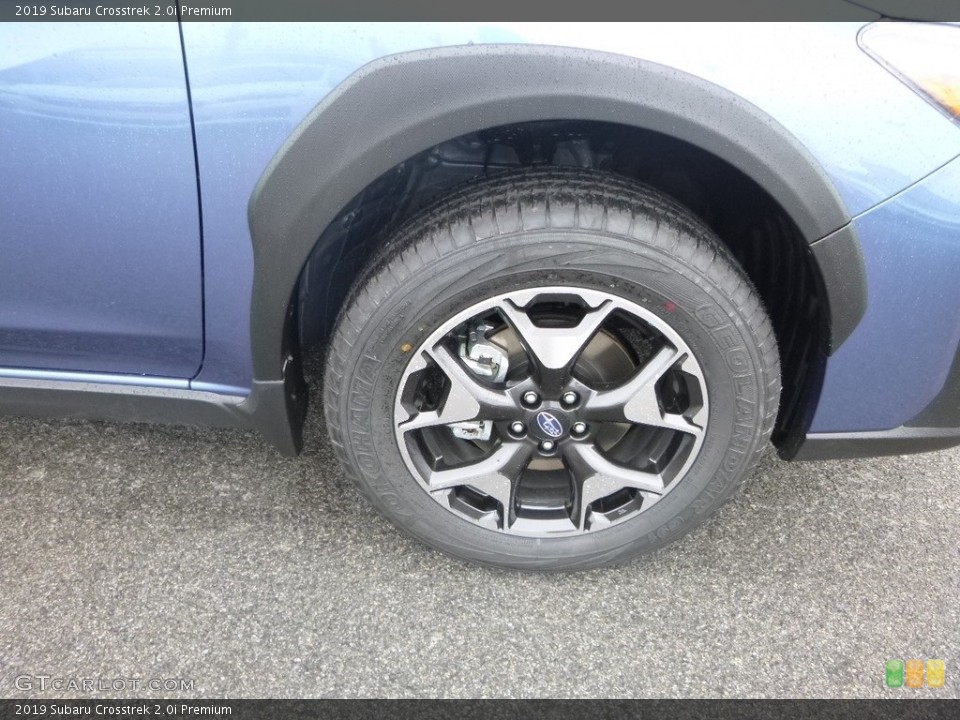 2019 Subaru Crosstrek 2.0i Premium Wheel and Tire Photo #128657647