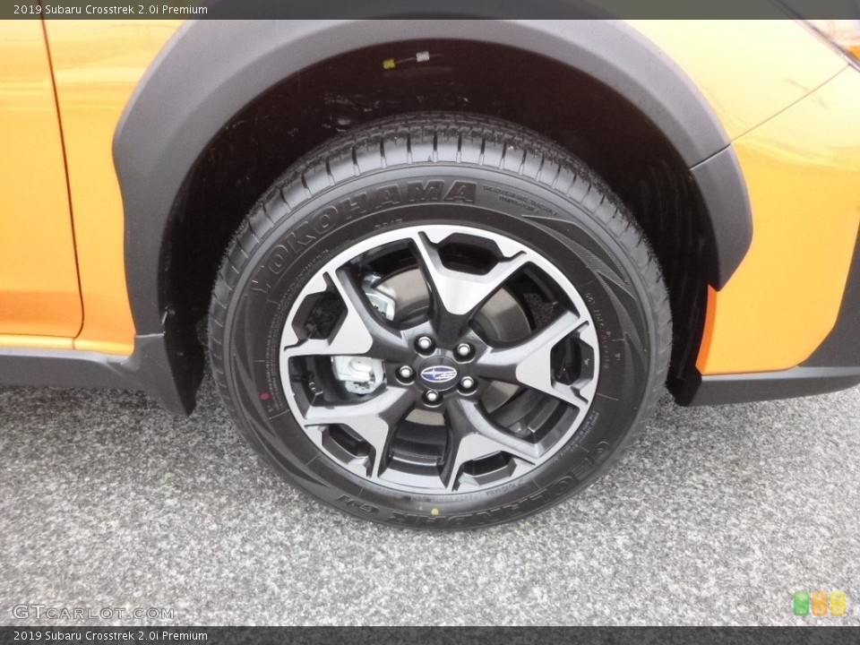2019 Subaru Crosstrek 2.0i Premium Wheel and Tire Photo #128657947
