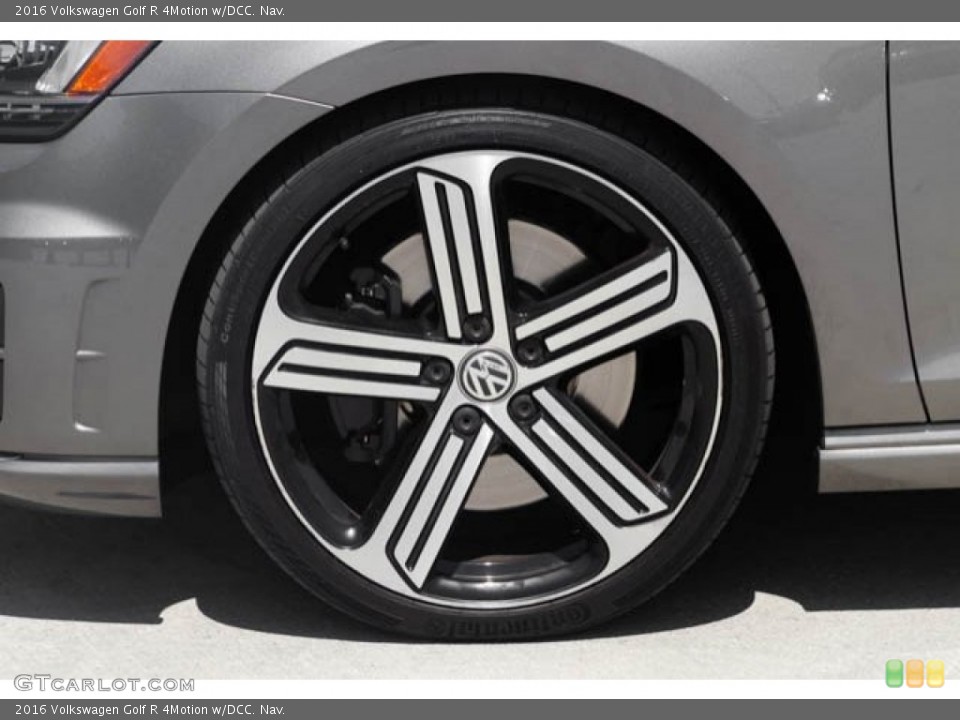 2016 Volkswagen Golf R 4Motion w/DCC. Nav. Wheel and Tire Photo #128698264