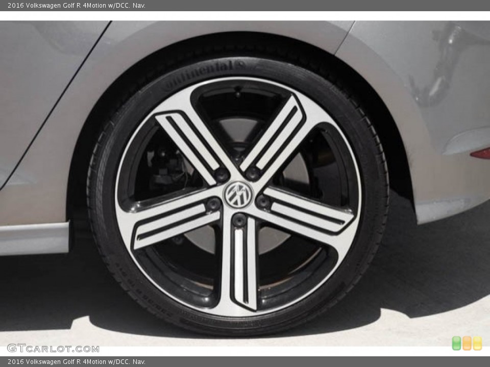 2016 Volkswagen Golf R 4Motion w/DCC. Nav. Wheel and Tire Photo #128698288