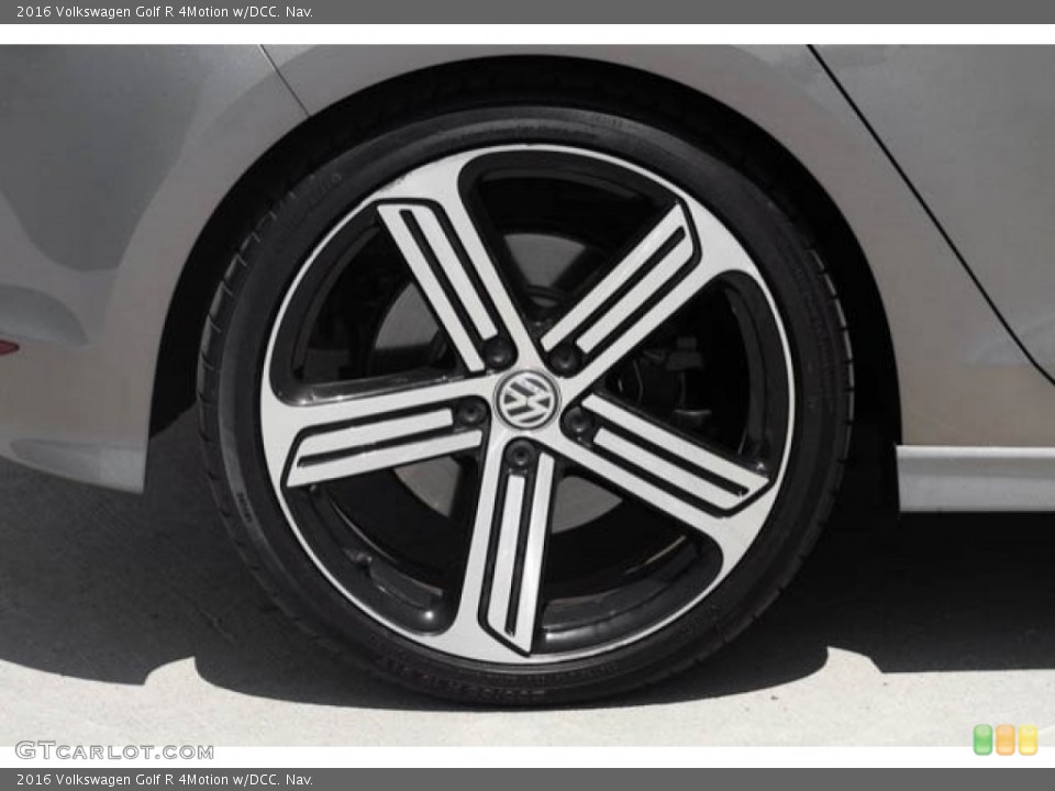 2016 Volkswagen Golf R 4Motion w/DCC. Nav. Wheel and Tire Photo #128698300