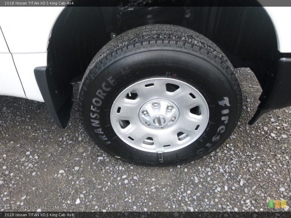 2018 Nissan TITAN XD S King Cab 4x4 Wheel and Tire Photo #128698633