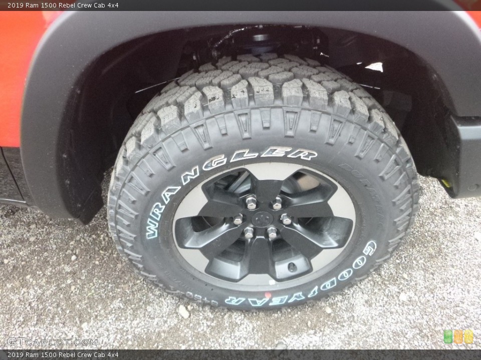 2019 Ram 1500 Rebel Crew Cab 4x4 Wheel and Tire Photo #128718512