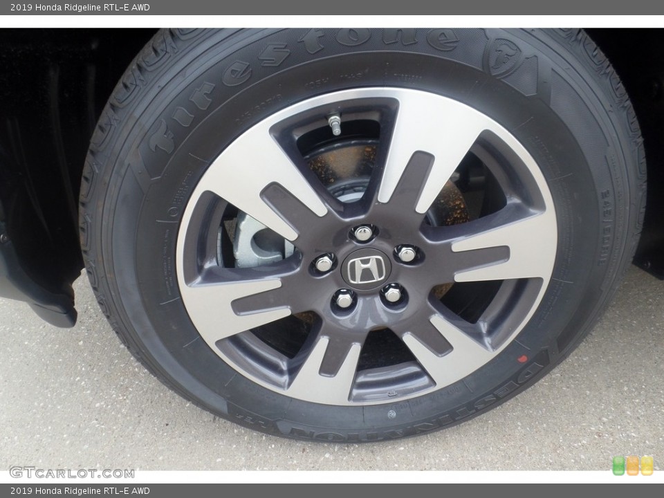 2019 Honda Ridgeline RTL-E AWD Wheel and Tire Photo #128719364