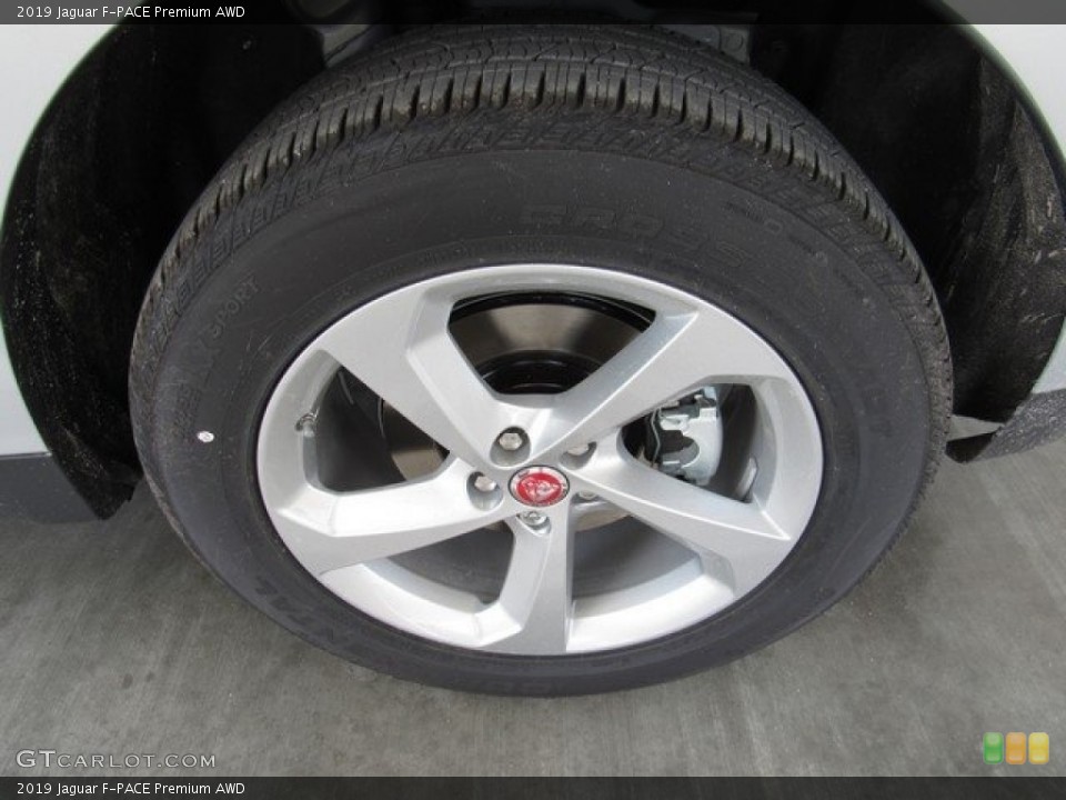 2019 Jaguar F-PACE Premium AWD Wheel and Tire Photo #128773812