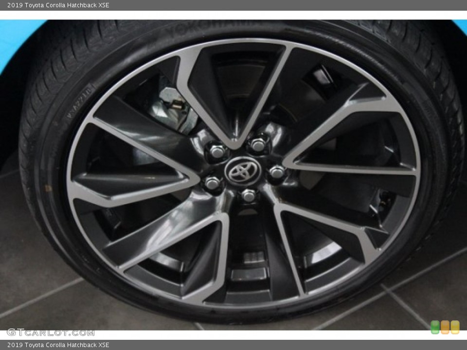 2019 Toyota Corolla Hatchback XSE Wheel and Tire Photo #128786124