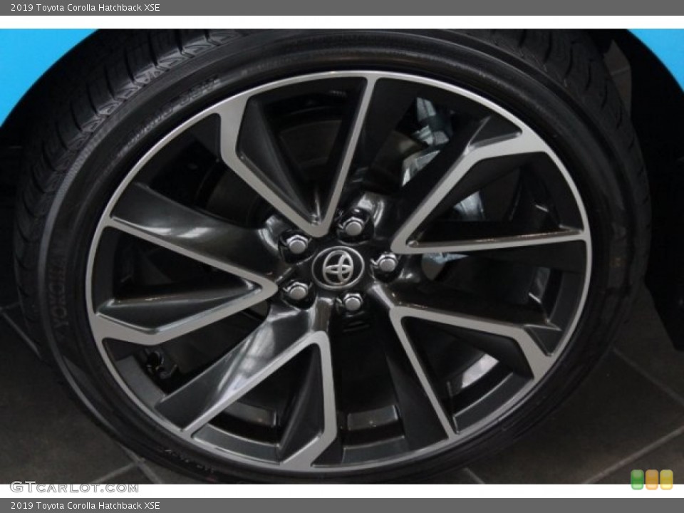 2019 Toyota Corolla Hatchback XSE Wheel and Tire Photo #128786130