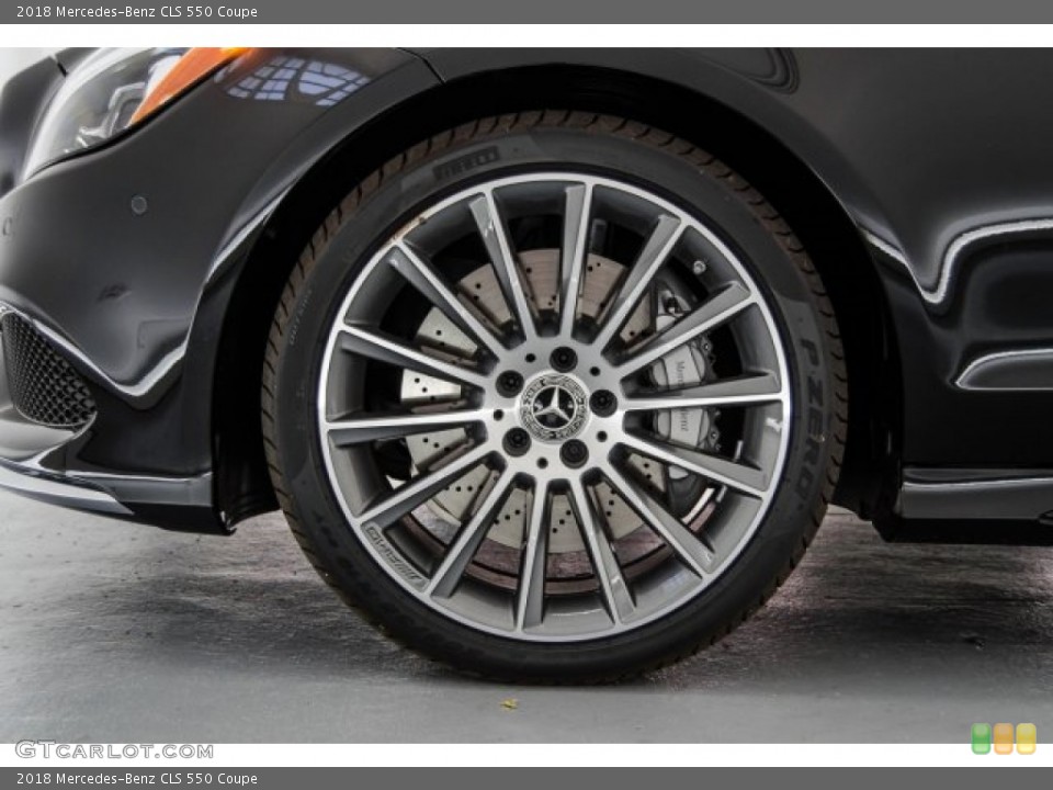 2018 Mercedes-Benz CLS 550 Coupe Wheel and Tire Photo #128792673