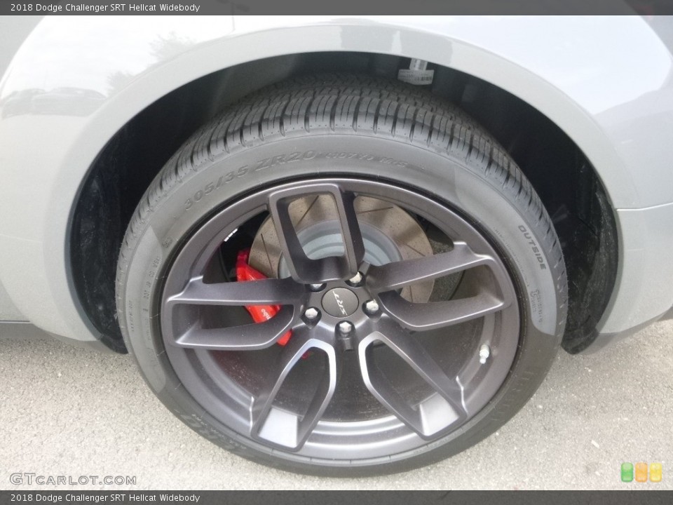 2018 Dodge Challenger SRT Hellcat Widebody Wheel and Tire Photo #128800902