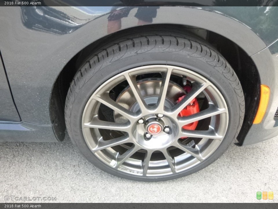 2018 Fiat 500 Abarth Wheel and Tire Photo #128806547