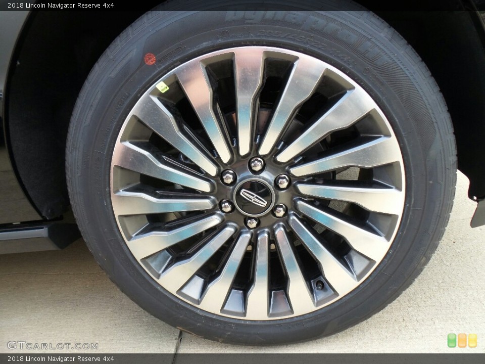 2018 Lincoln Navigator Reserve 4x4 Wheel and Tire Photo #128811378