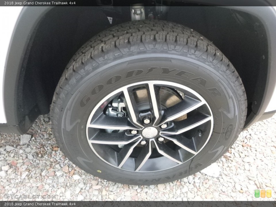 2018 Jeep Grand Cherokee Trailhawk 4x4 Wheel and Tire Photo #128821511