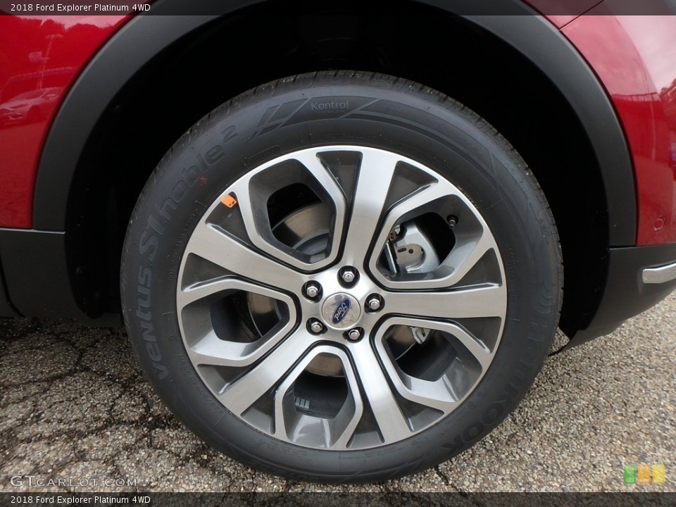 2018 Ford Explorer Platinum 4WD Wheel and Tire Photo #128831858