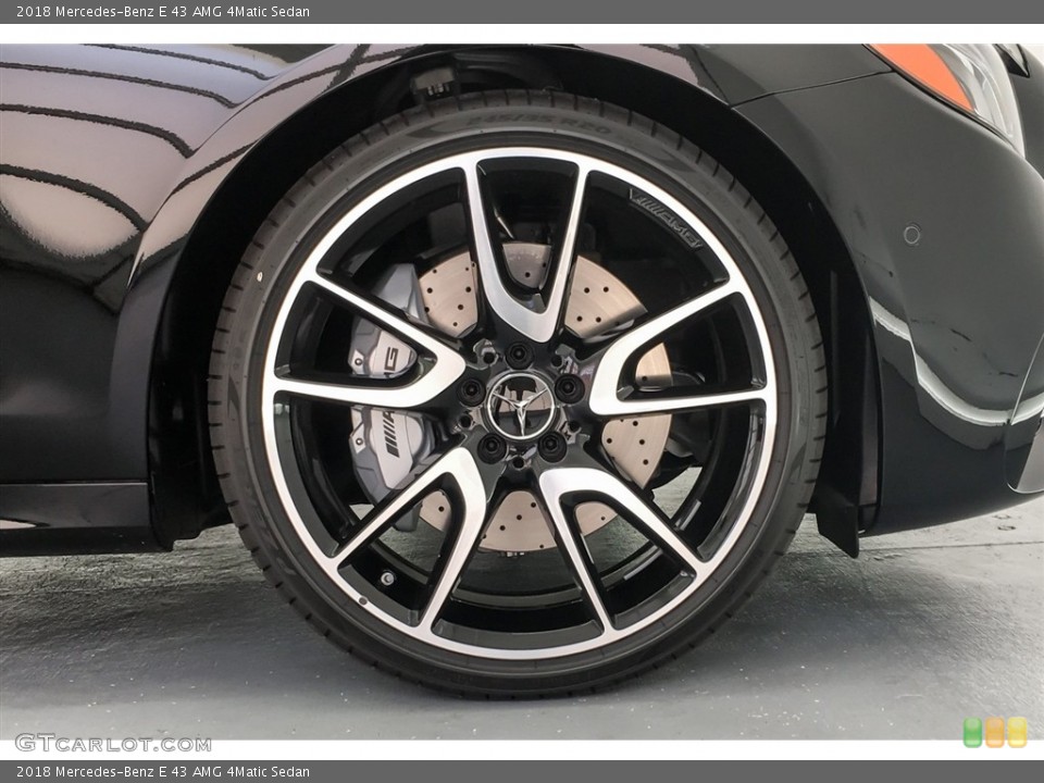 2018 Mercedes-Benz E 43 AMG 4Matic Sedan Wheel and Tire Photo #128850195