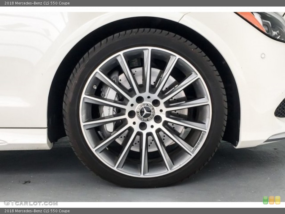 2018 Mercedes-Benz CLS 550 Coupe Wheel and Tire Photo #128850417