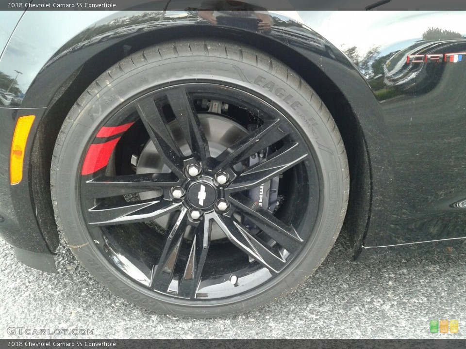 2018 Chevrolet Camaro SS Convertible Wheel and Tire Photo #128900029